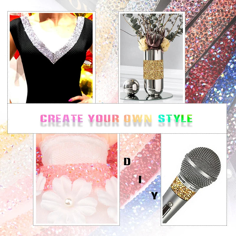 Strass band hot fix