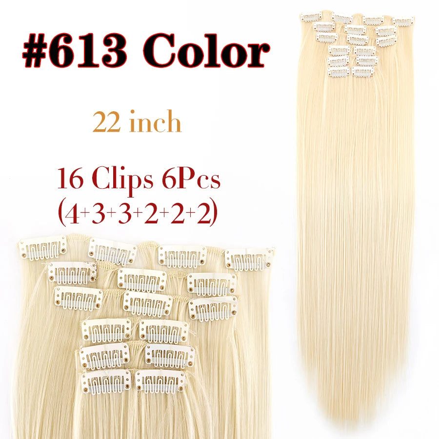 Hair extensions rakt/ lockigt