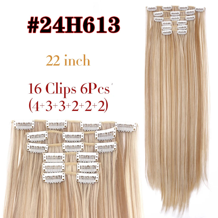 Hair extensions rakt/ lockigt