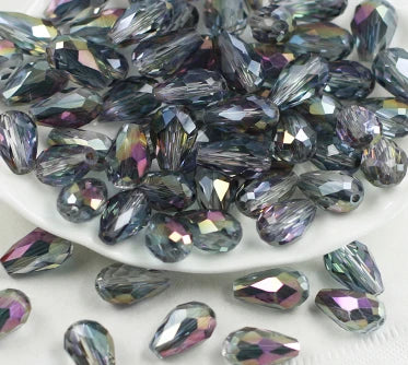 Glass drops 11x8mm
