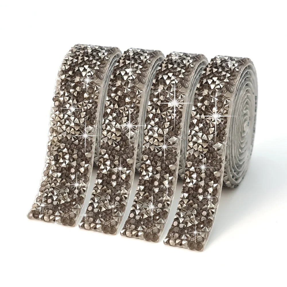 2cm bred strass tejp