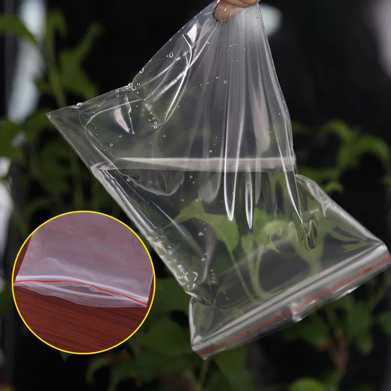 100 zip lock bags in smaller sizes