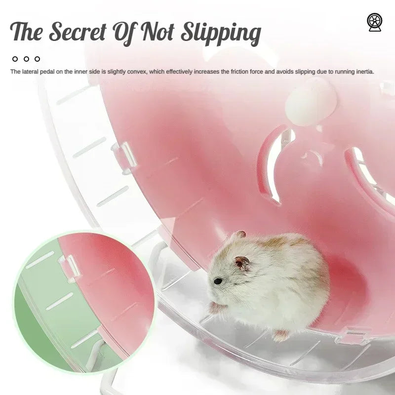 Hamster Hjul och trä hus