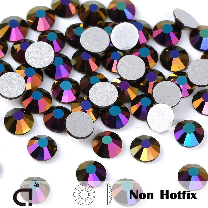 Strass stenar metallic färger