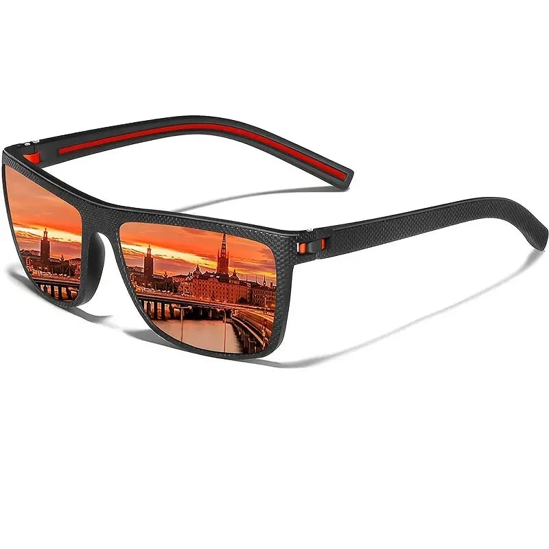 Sunglasses with full-coverage lenses