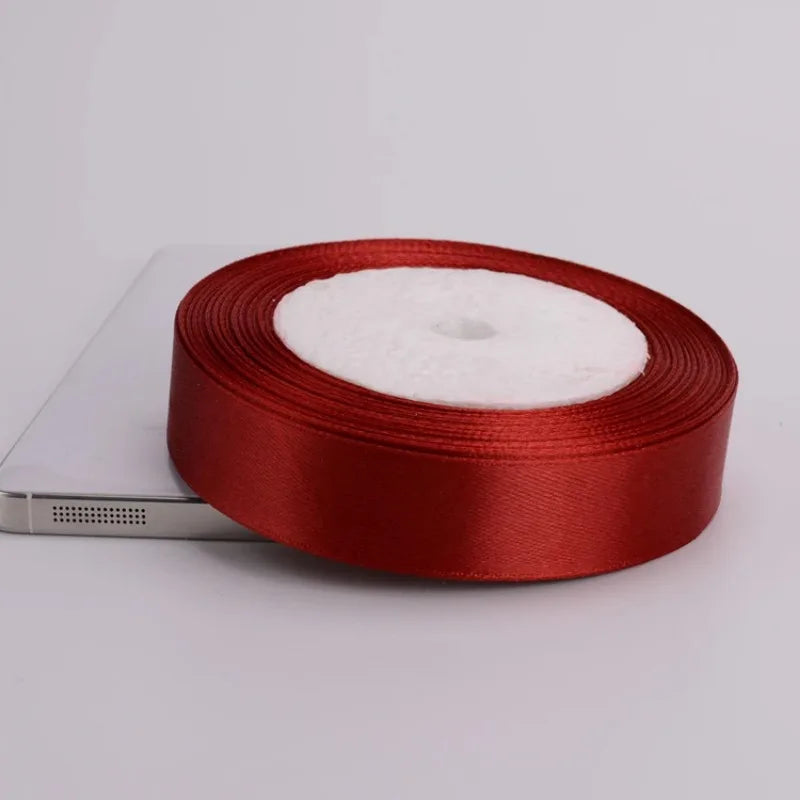 Satin ribbon Burgundy