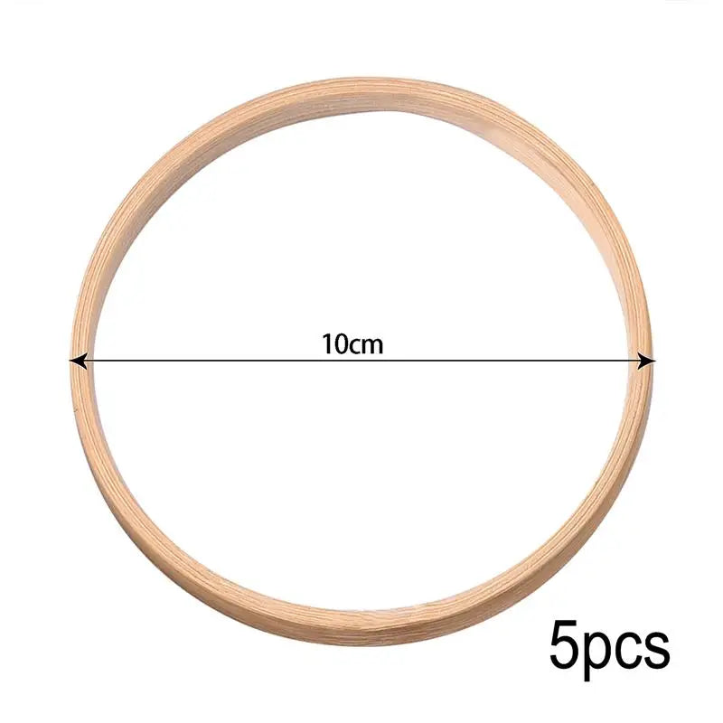 Bambu trä ringar