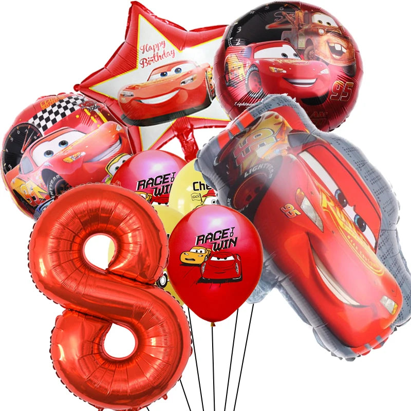 Ballong kit med Blixten mcqueen