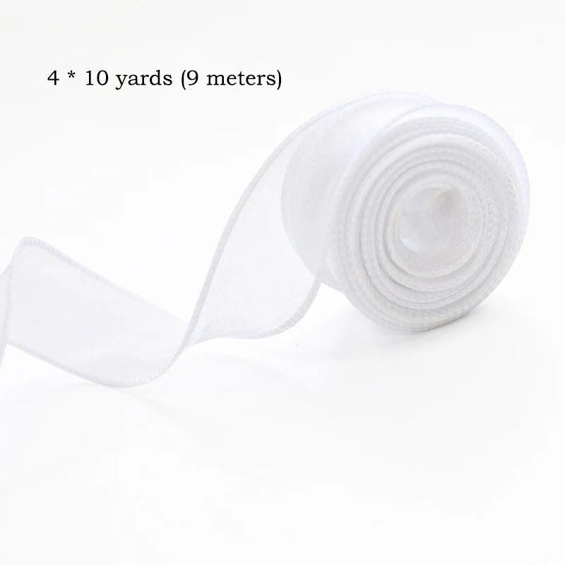 Ribbon organza 12pcs color choice
