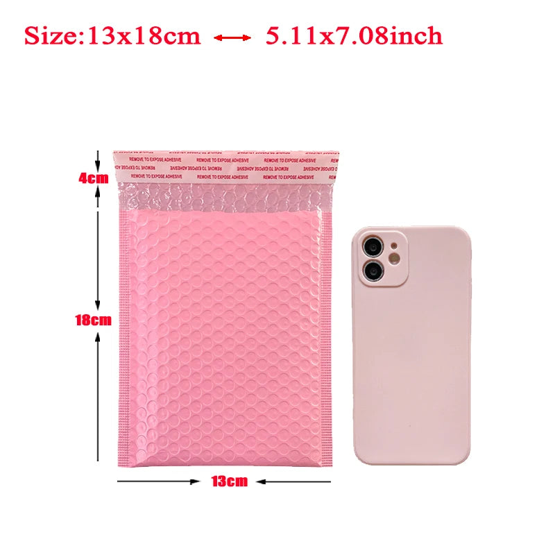 20-pack padded envelopes Pink