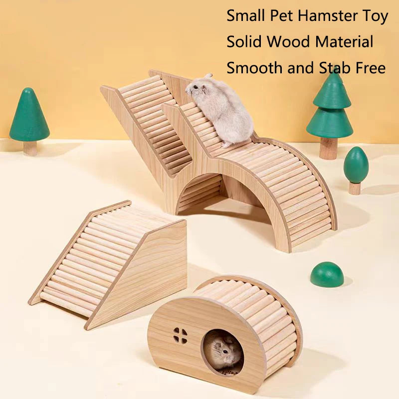 Trä hus för hamster