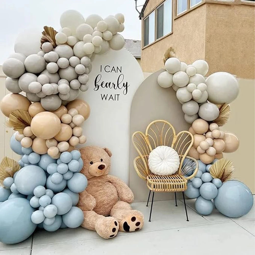 Ballong kit Blå/vit 85st