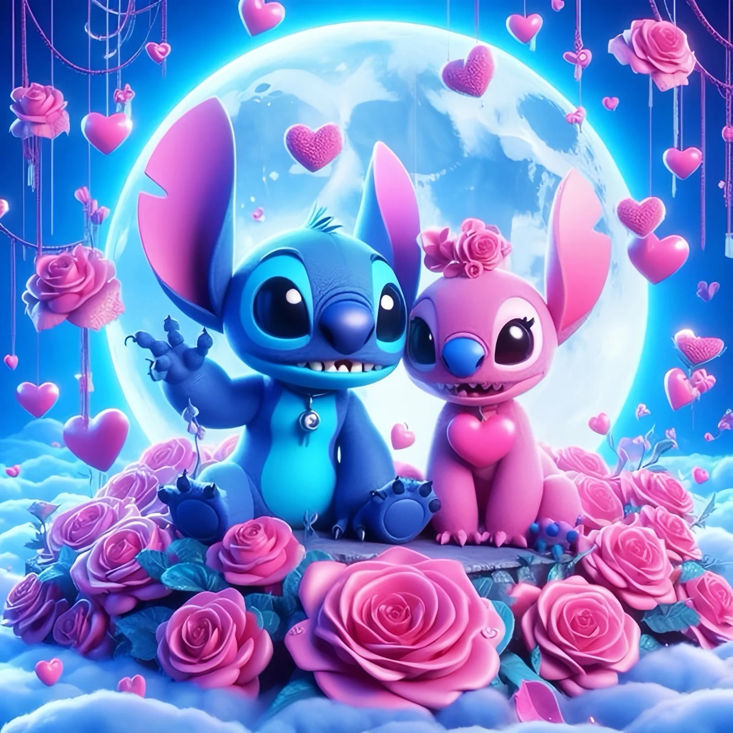 Diamant målning Disney Stitch