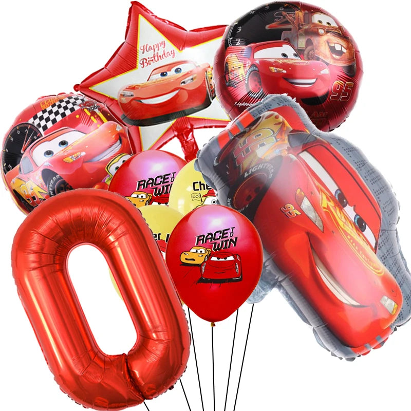 Ballong kit med Blixten mcqueen