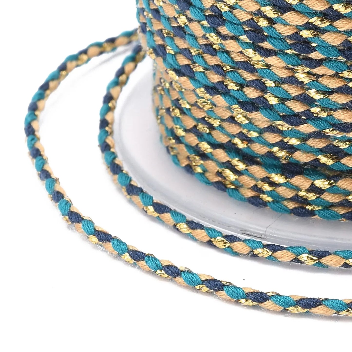 Striped cotton string