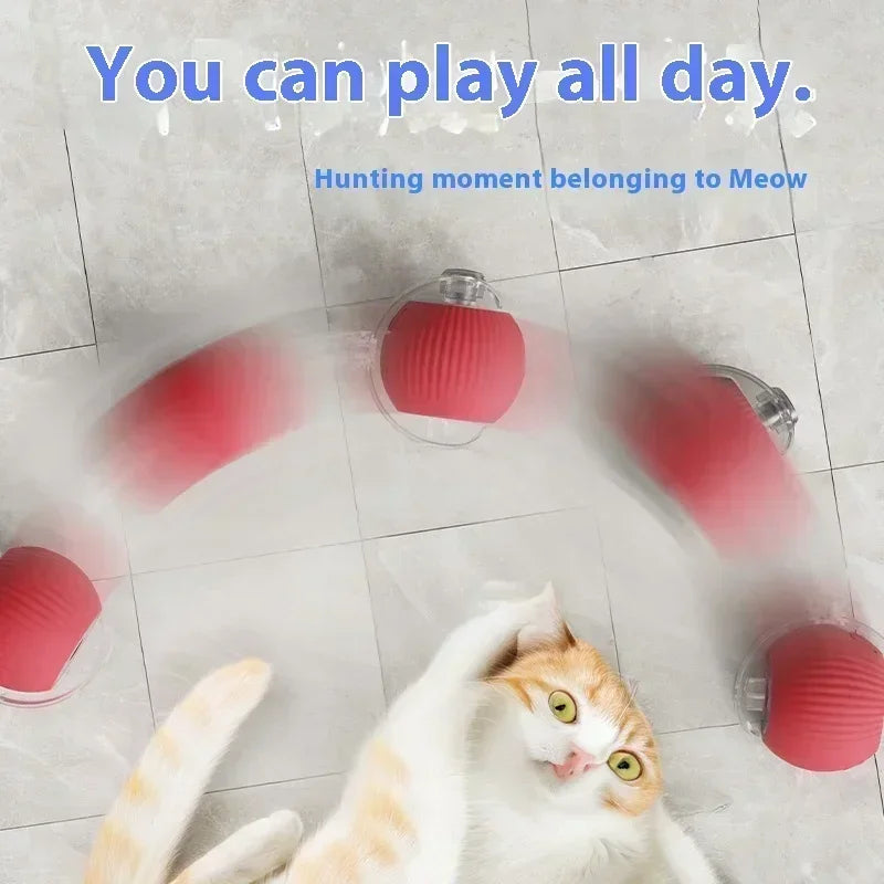 Elektrisk boll katt leksak