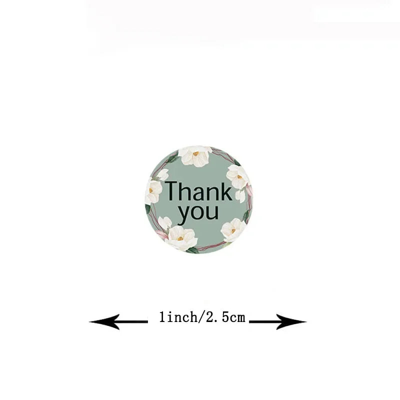Klistermärken "thank you"