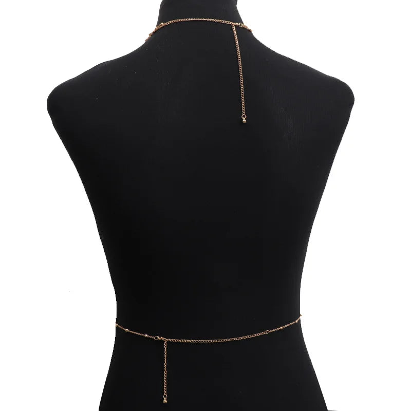Thin body chain with small beads