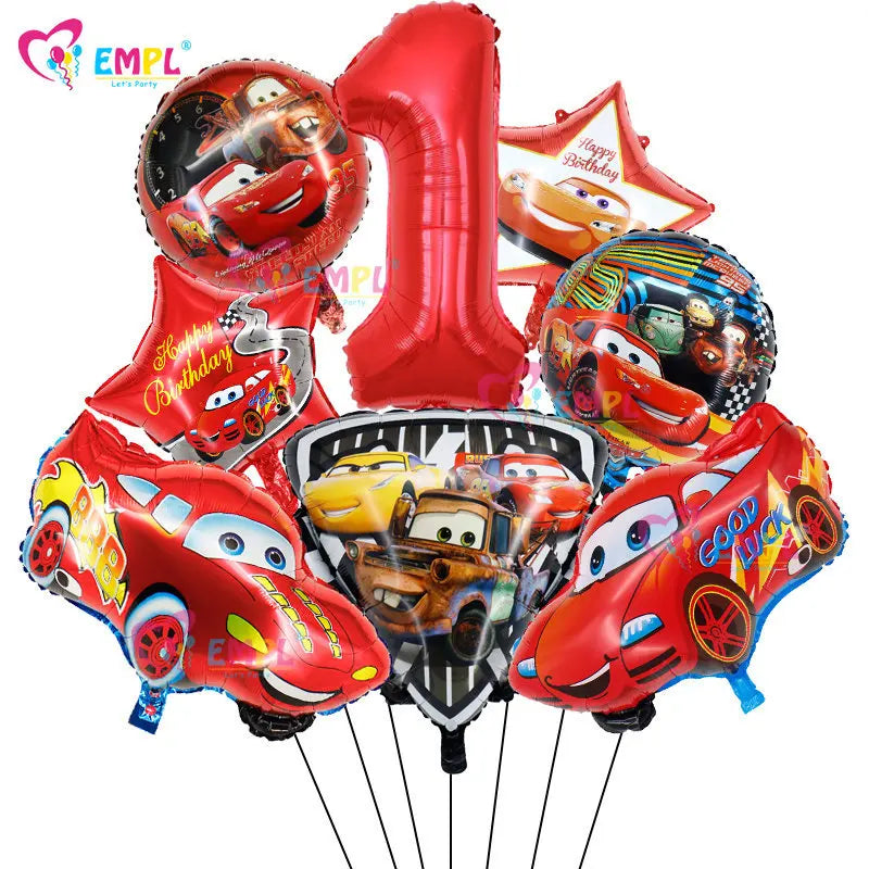 Ballong kit med Blixten McQueen