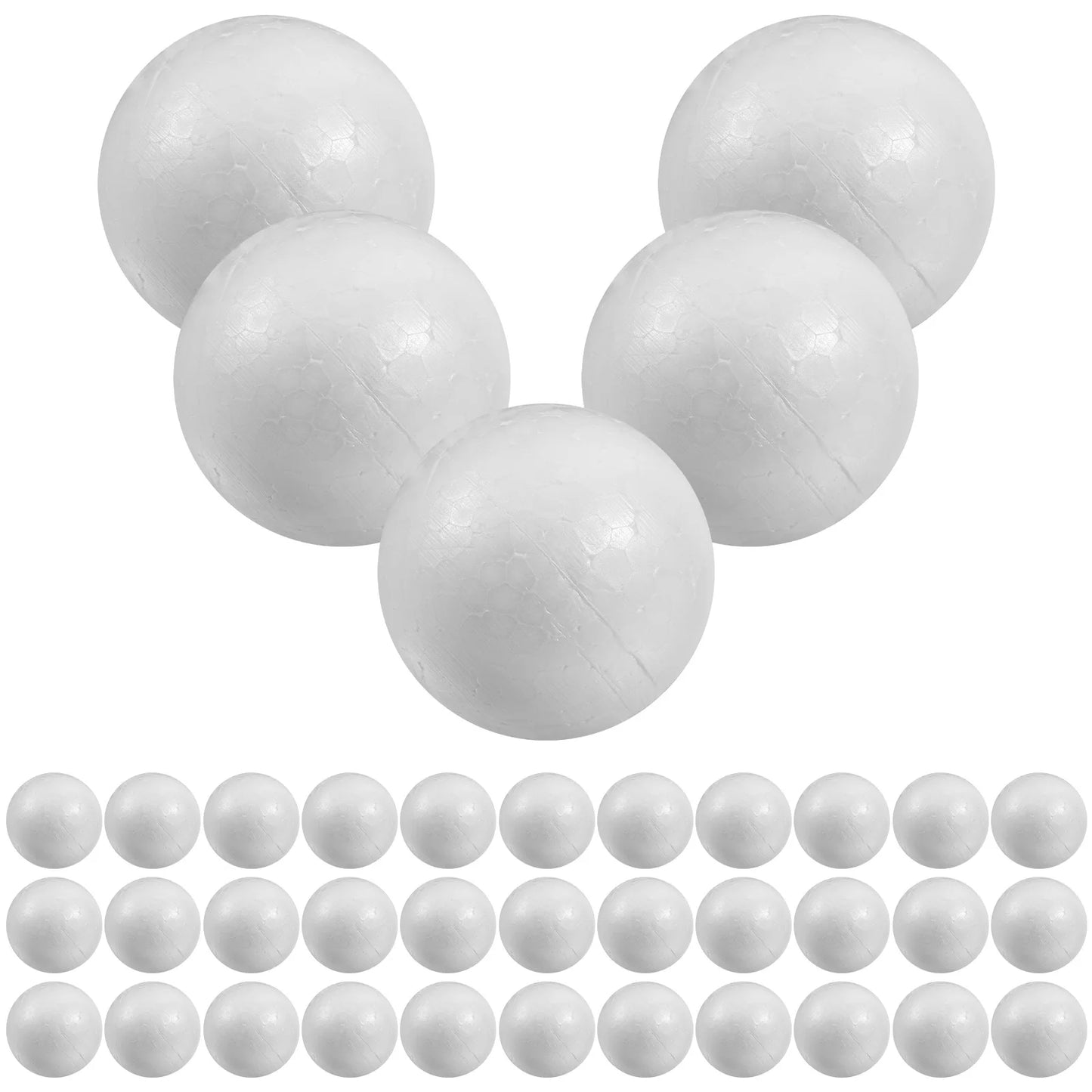 50-100 round Styrofoam balls