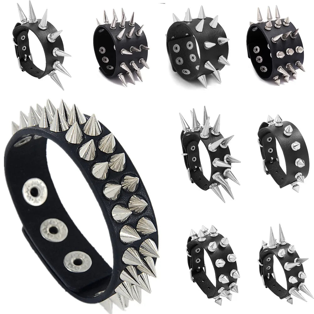 Armband med nitar