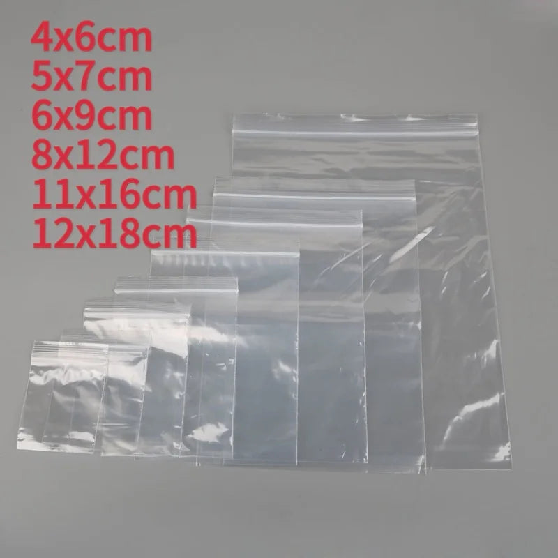 100-pack zipp lock påsar