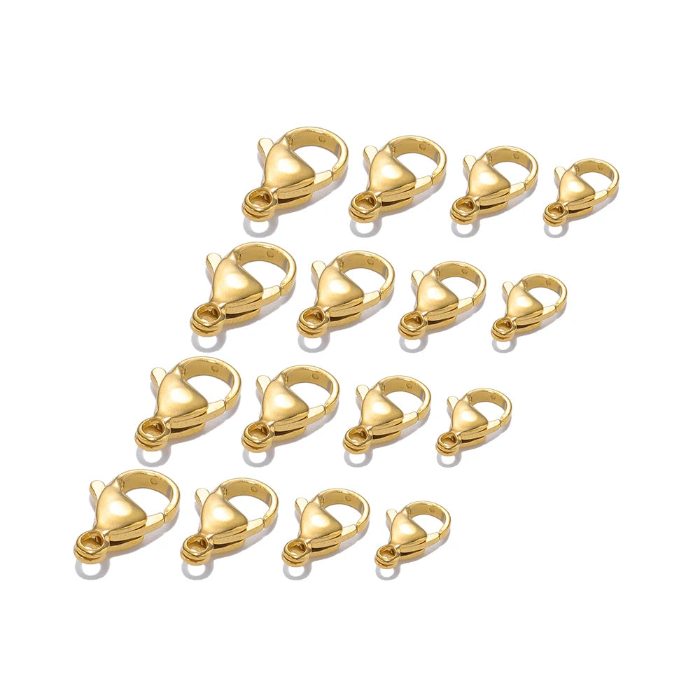 Klo Lås 18k guld olika storlekar