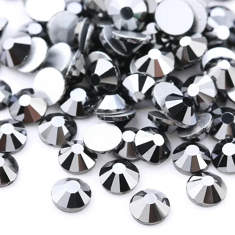 Strass stenar i metall färger