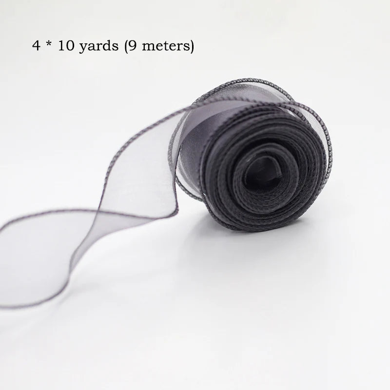 Ribbon organza 12pcs color choice