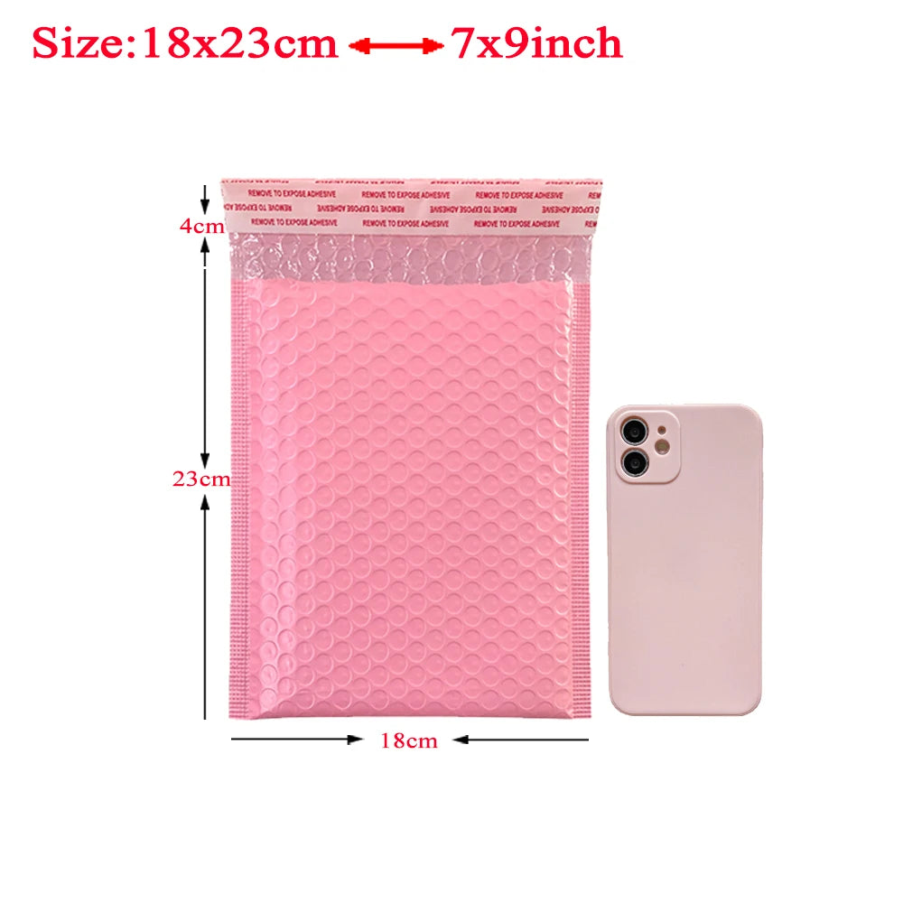 20-pack padded envelopes Pink