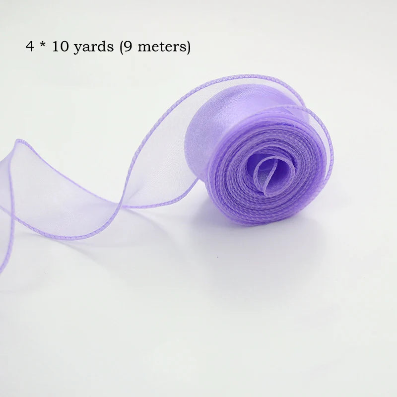 Ribbon organza 12pcs color choice