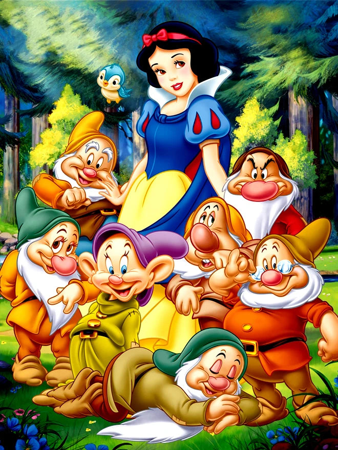 Diamant målning Disney Snövit