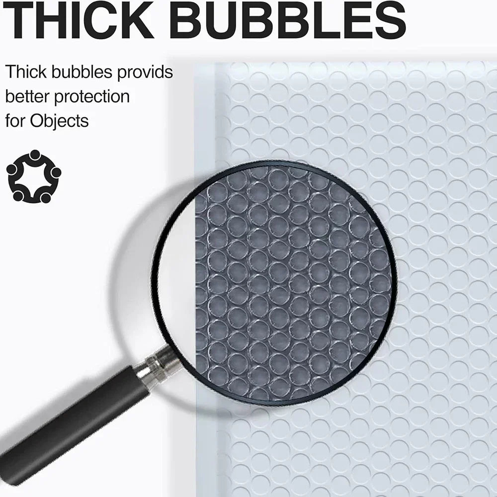 Vita Fraktpåsar med bubbelplast