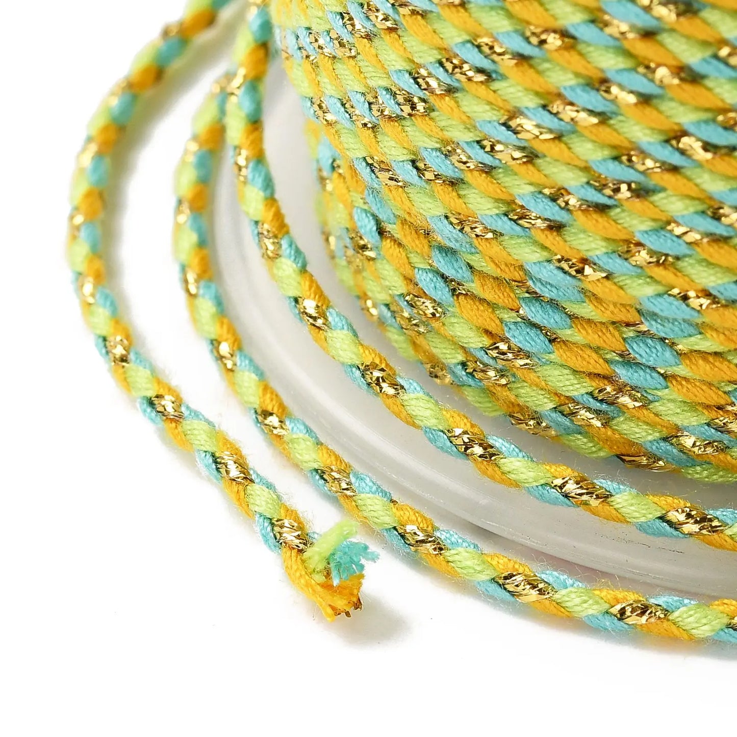 Striped cotton string