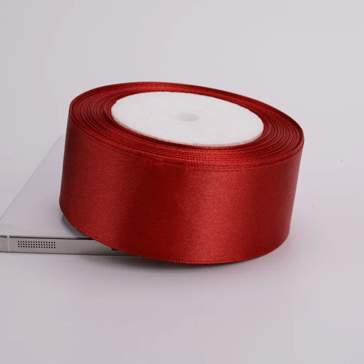 Satin ribbon Burgundy