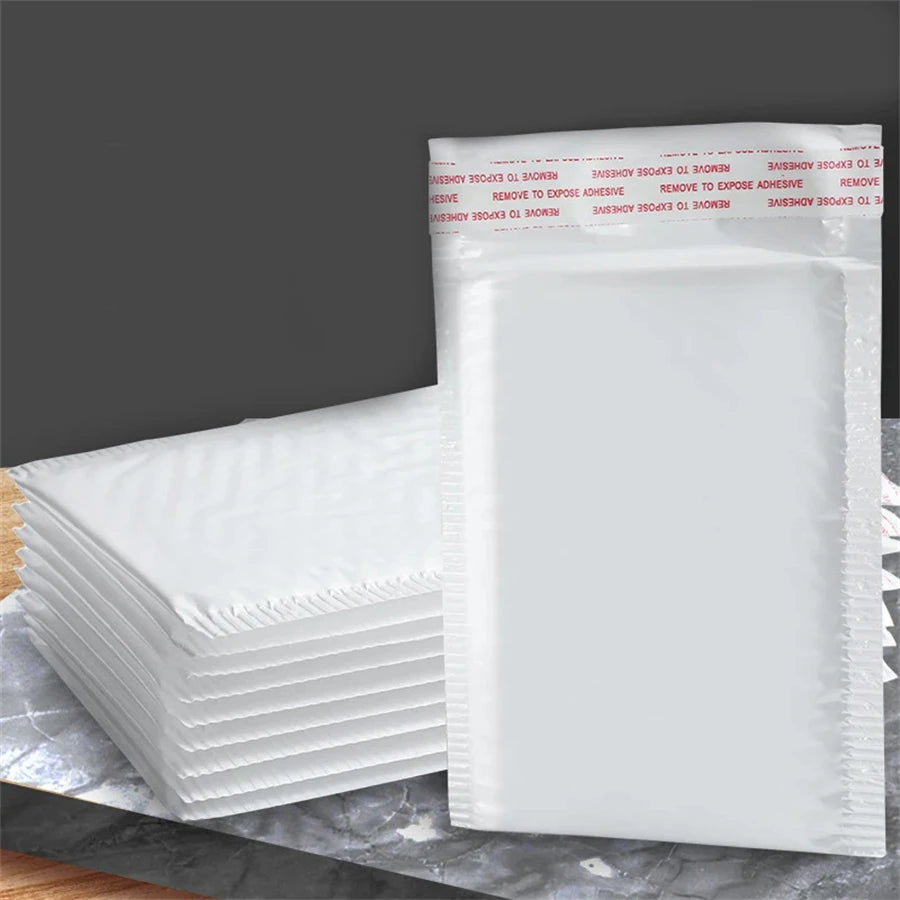 50-pack Padded envelopes white various sizes