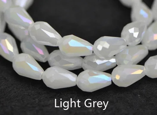 Glass drops 11x8mm