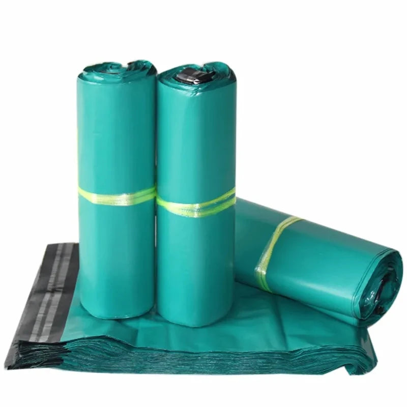 50pcs shipping bags Turquoise different sizes