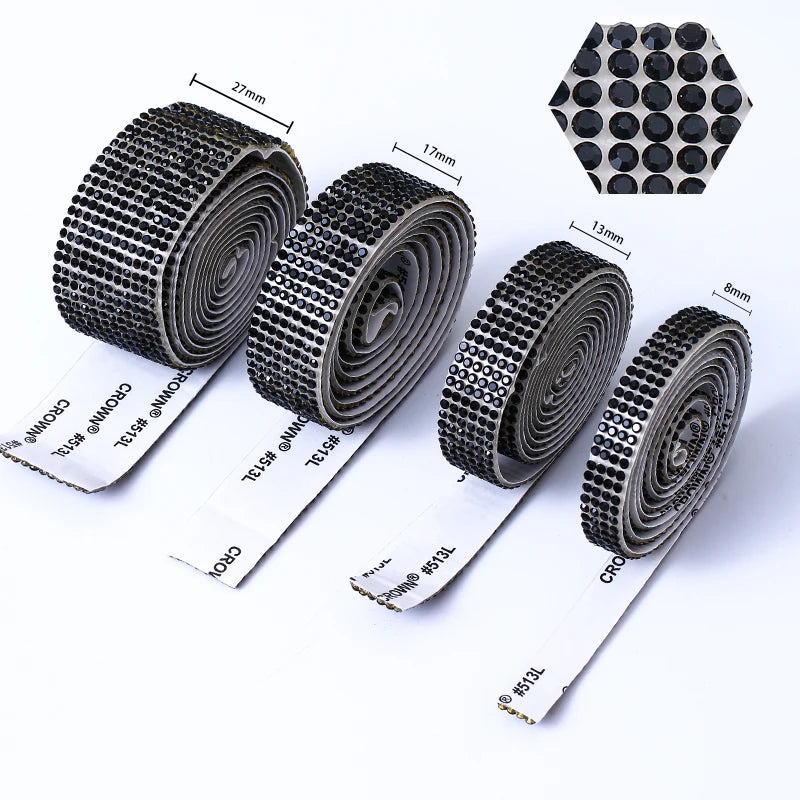 Rhinestone tape different colors