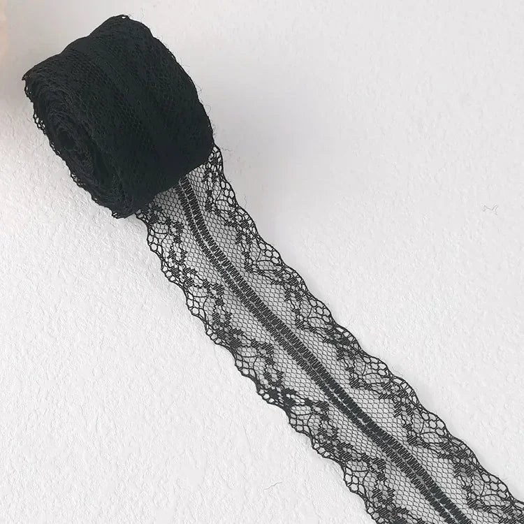 Black Lace Ribbons