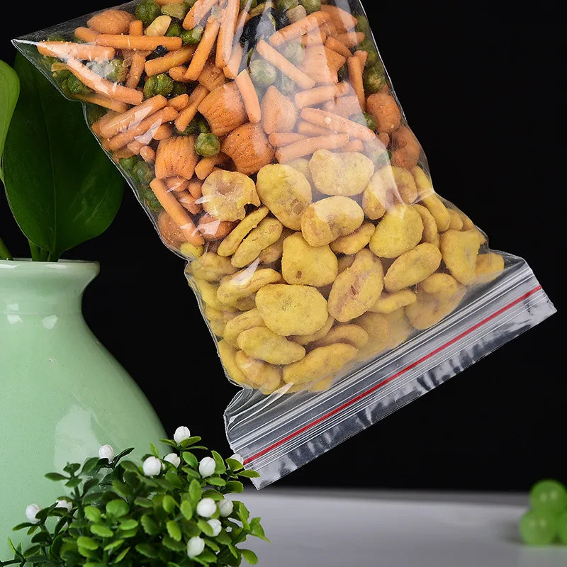100 zip lock bags in smaller sizes