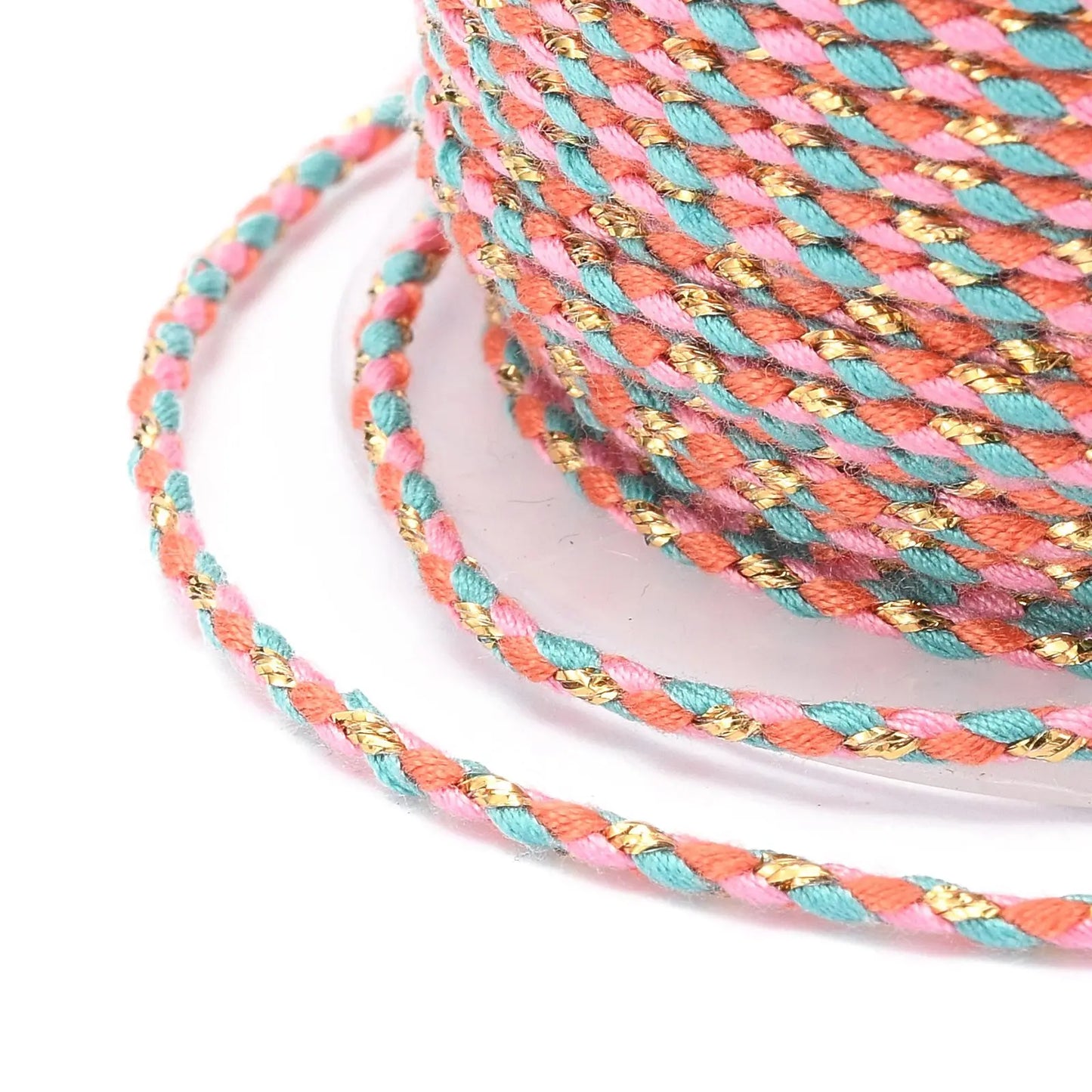 Striped cotton string