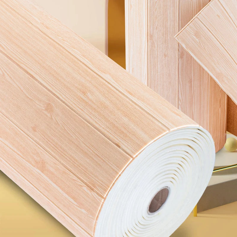 3D väggdekor träpanel/ tegelsten