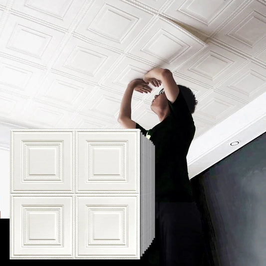 Självhäftande dekor plattor 70x70cm