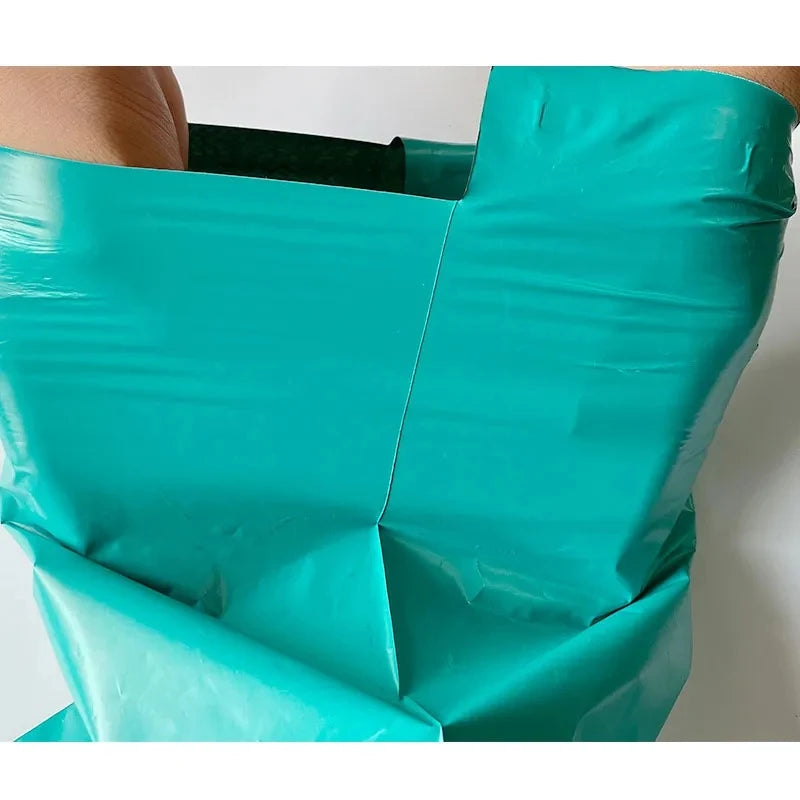 50pcs shipping bags Turquoise different sizes