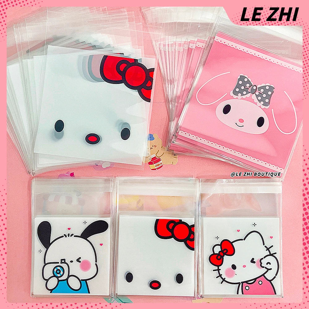 100-pack Hello Kitty cellofan påsar