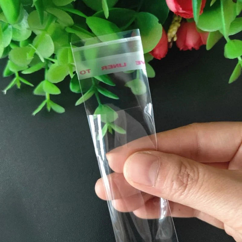 100-pack of cellophane bags in various sizes