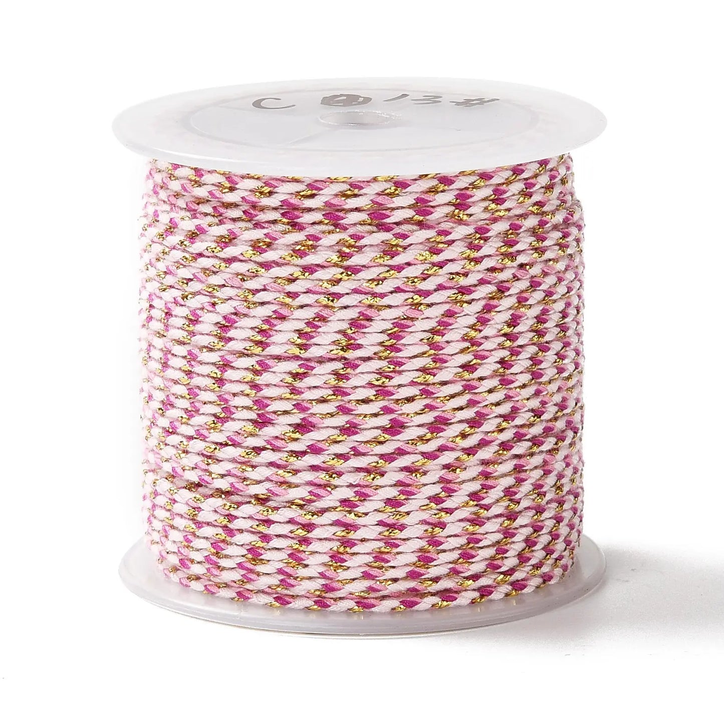 Striped cotton string