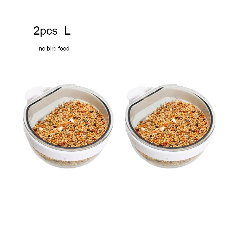 Bird feeding bowls