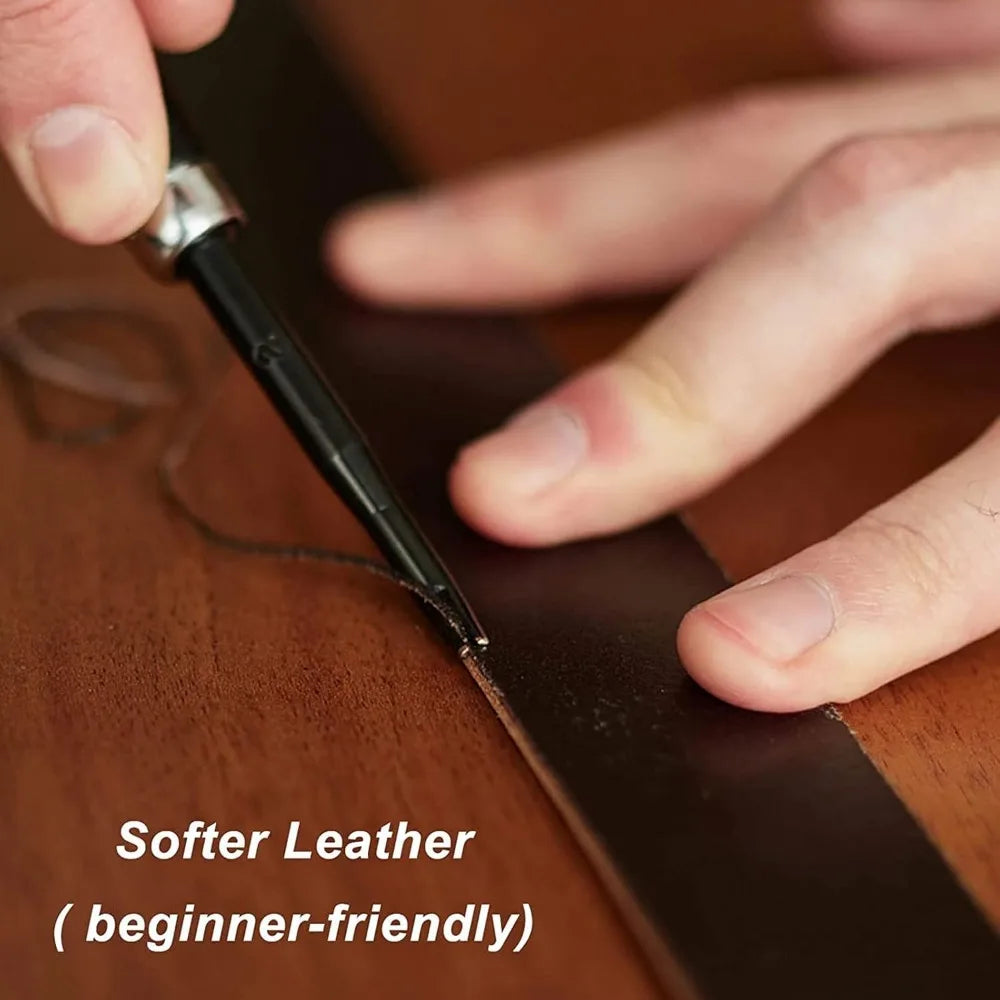 Leather strap Grey